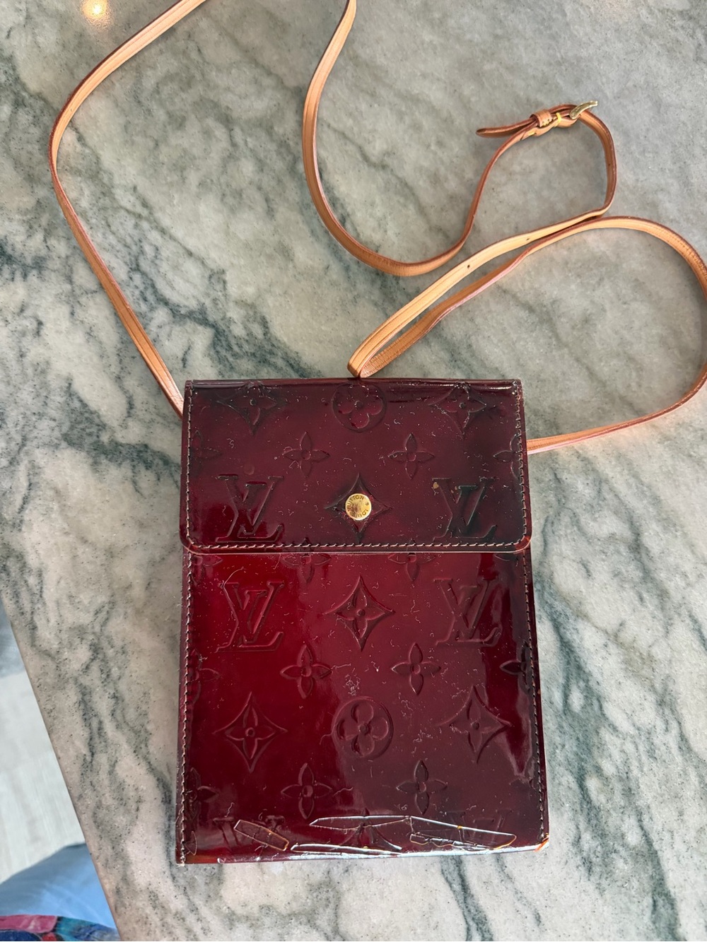 Vintage Louis Vuitton Walker Wallet Made in Spain 1999